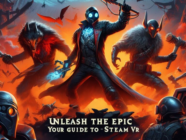 Unleash the Epic: Your Complete Guide to Steam VR